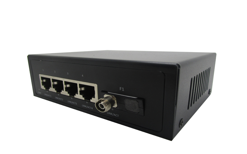D1-1FO4FE-FC20(1 Optical port, 4 Network ports 100M switch