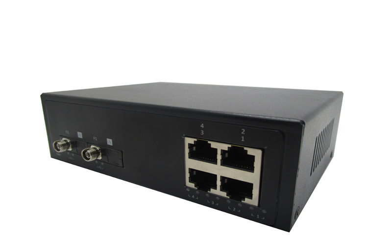 E1-2GO4GE-FC20(2 Optical ports,4 Network ports 1000M switch)