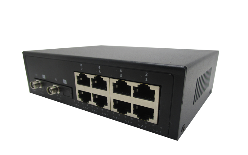 E1-2GO8GE-FC20(2 Optical ports,8 Network ports 1000M switch)