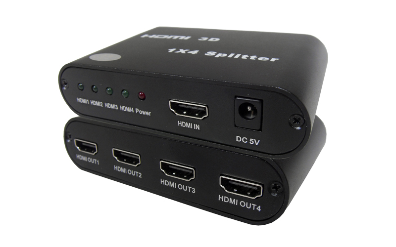 HDV-SP4H(1x4 HDMI Splitter )