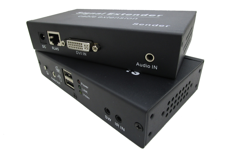 DVB-100DUA (DVI+USB+Audio Extend 100m)