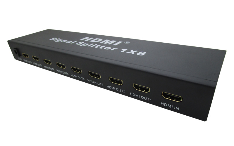 HDV-S8(1x8 HDMI Splitter )