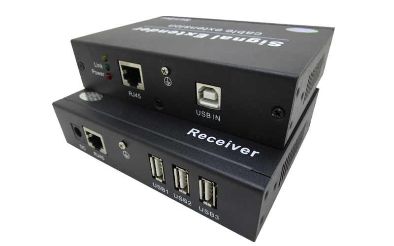 USB-2106(A)( 6 usb2.0+1 Audio、Mic Interface Extender 100m)