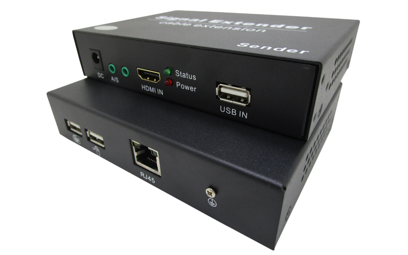 HDF-130HU(HDMI+USB+Audio/Power Switch/RS485 Extend 130m)