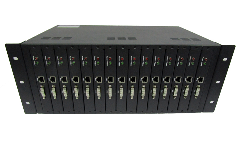 HDMI/DVI Uncompressed HD Extender 4U Rack