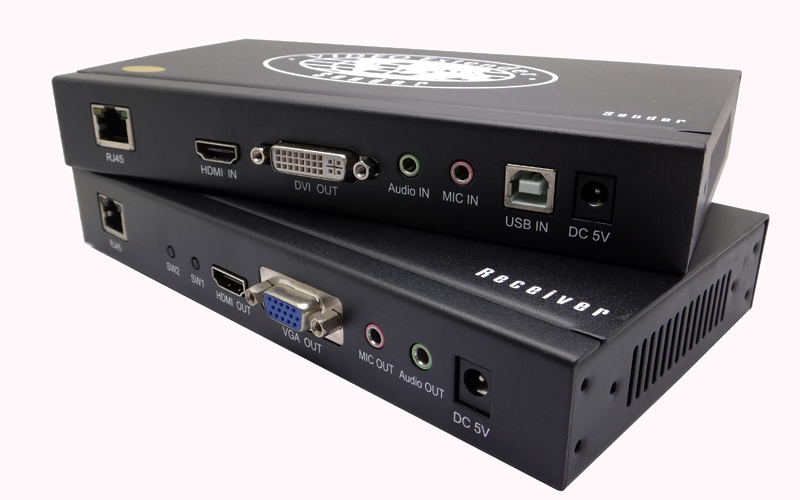 IPHA-120S(HDMI/DVI&USB&Audio&Mic OVER IP)