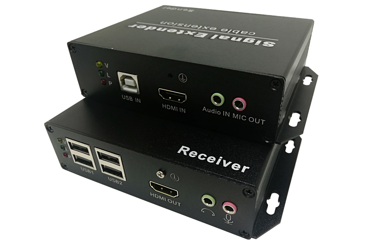 UVO-3HUAS(HDMI+USB2.0+Two Way Audio+Two Way RS232+IR)High Speed Fiber Extend 20KM