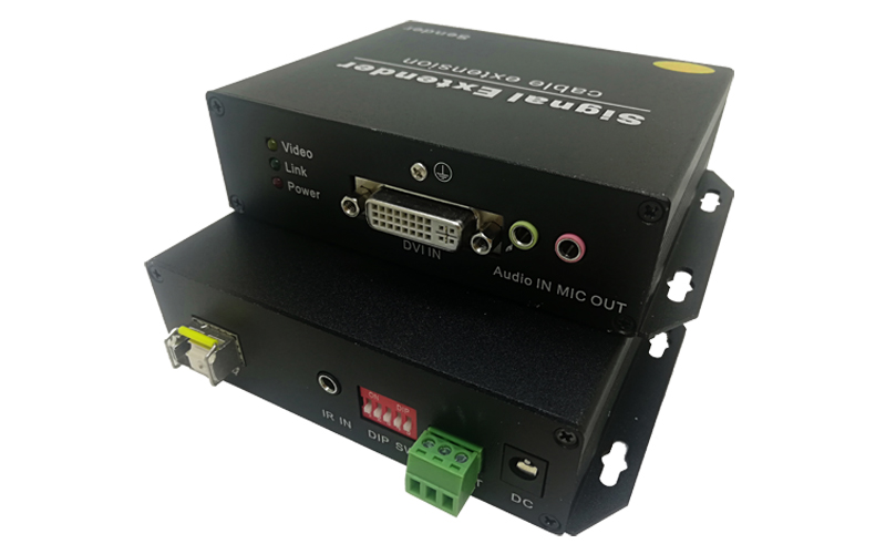 UVO-3DAS(DVI+Two Way Audio+Two Way RS232+IR)High Speed Fiber Extend 20KM