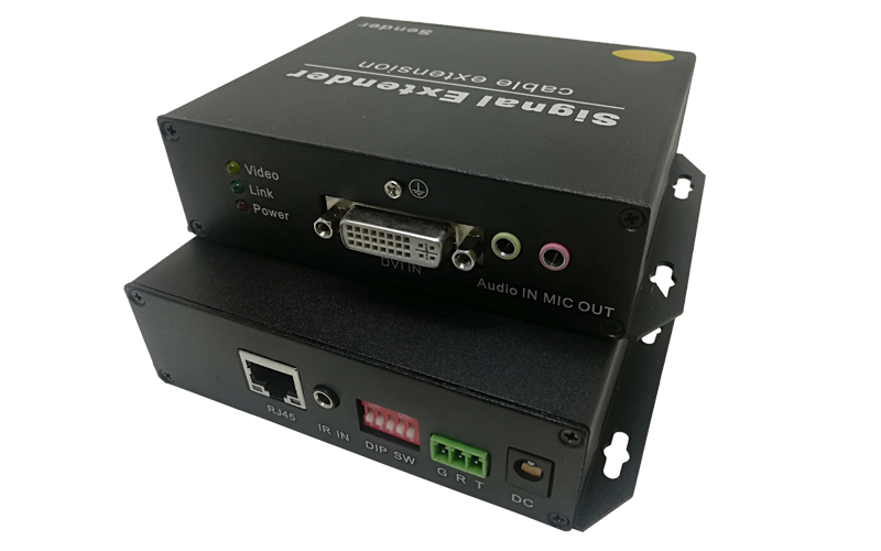 IPDE-120D(DVI+Two Way RS232+Two Way Audio+IR)High Speed Extender