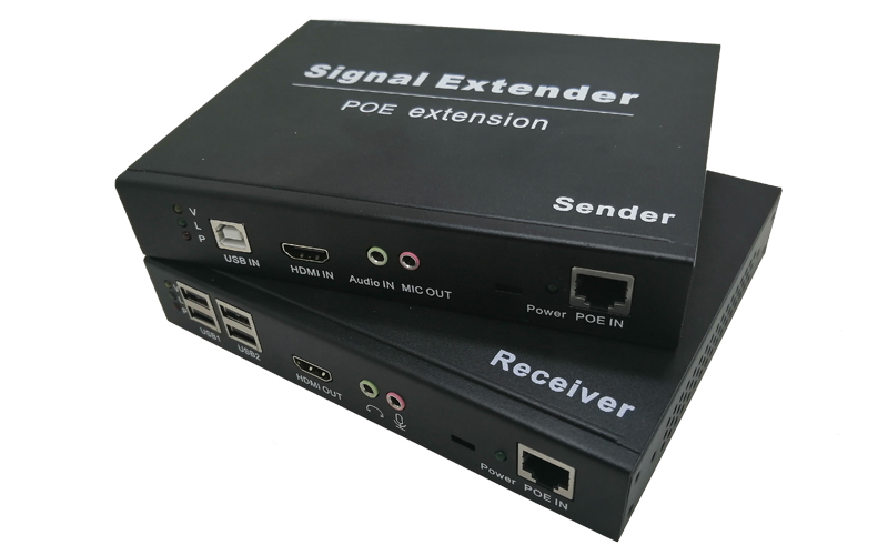 IPHEP-120UA(HDMI+USB2.0+Audio+Mic)POE Extender