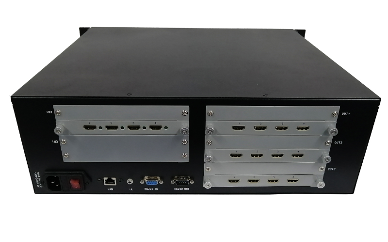 External rack splicing processor