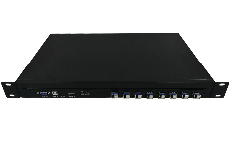 L4-1U(HDMI/DVI/VGA multiplexer fiber transmission 20km)