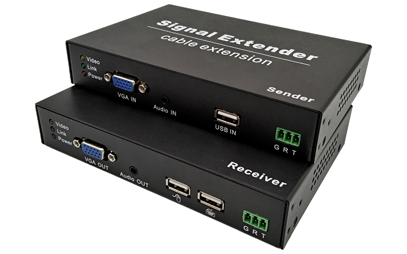 HDF-120VAUS(VGA+USB+Audio+RS232 Extend 120m)