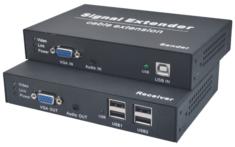 HDF-50VAU(VGA+USB2.0+Audio+RS232 Extend 50m)