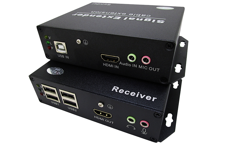 IPHF-100UAS(HDMI+USB2.0+Two Way Audio+Two Way RS232+IR)Over Speed Extender