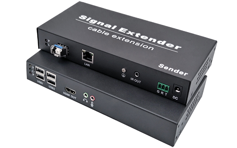 UVON-7HUAS(HDMI+USB2.0+Network+Two Way Audio+Two Way RS232+IR)High Speed Fiber Extend 20KM
