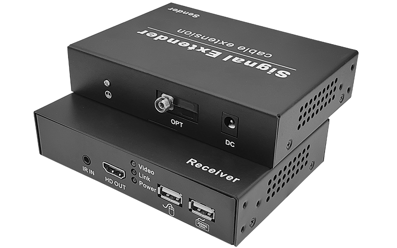 NVO-3HU(HDMI+USB Keyboard&Mouse+IR Optical fiber transmission 20KM)