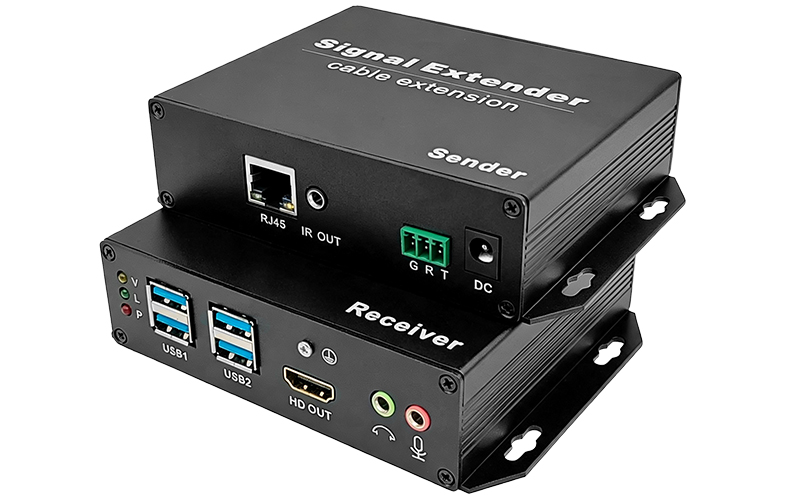 IPHE-120U3AS(HDMI+USB3.0+Two Way Audio+Two Way RS232+IR)High Speed Extender